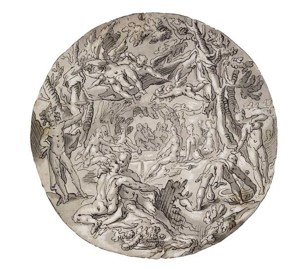 Feast Of The Gods — Cornelis Cornelisz Van Haarlem