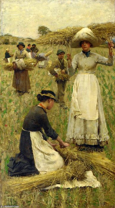 Gleaners — Sir George Clausen