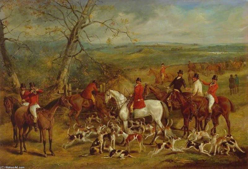 The Belvoir Hunt - The Meet — Henry Thomas Alken