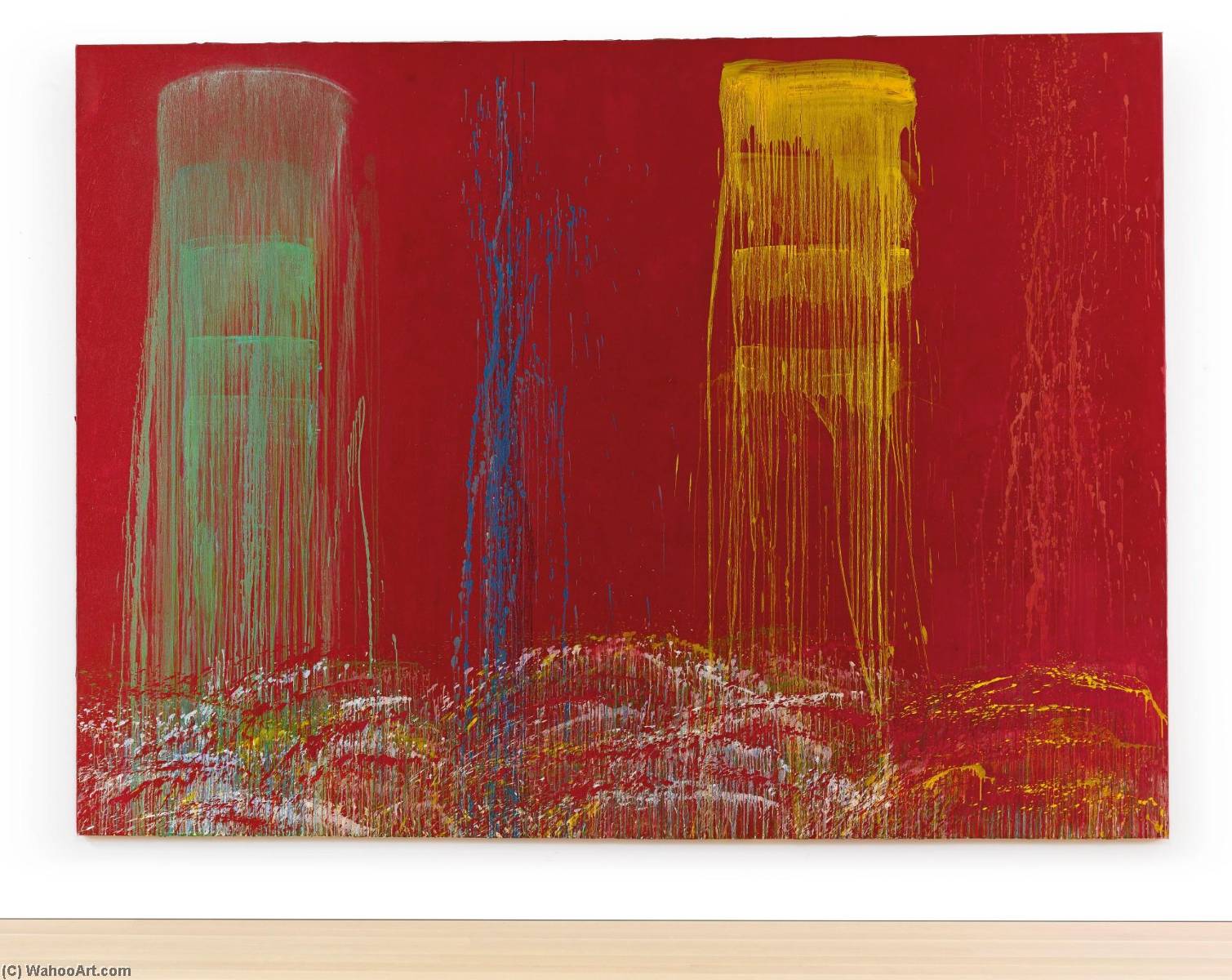 Likity Split Waterfall — Pat Steir