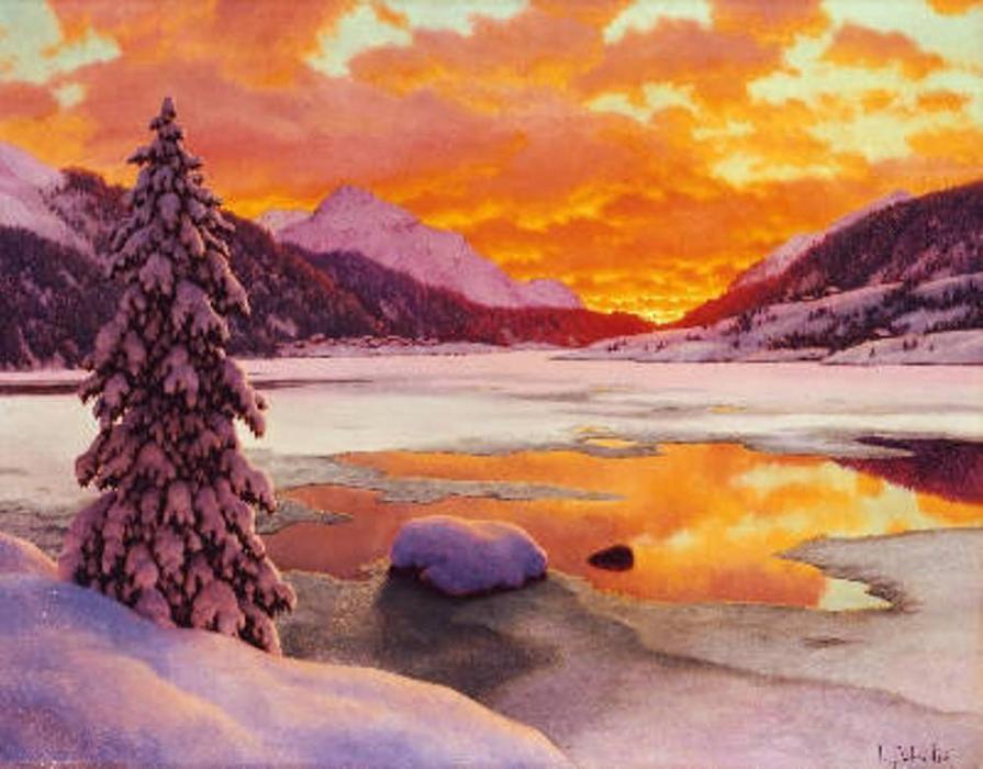 Winter In The Engadines — Ivan Choultsé
