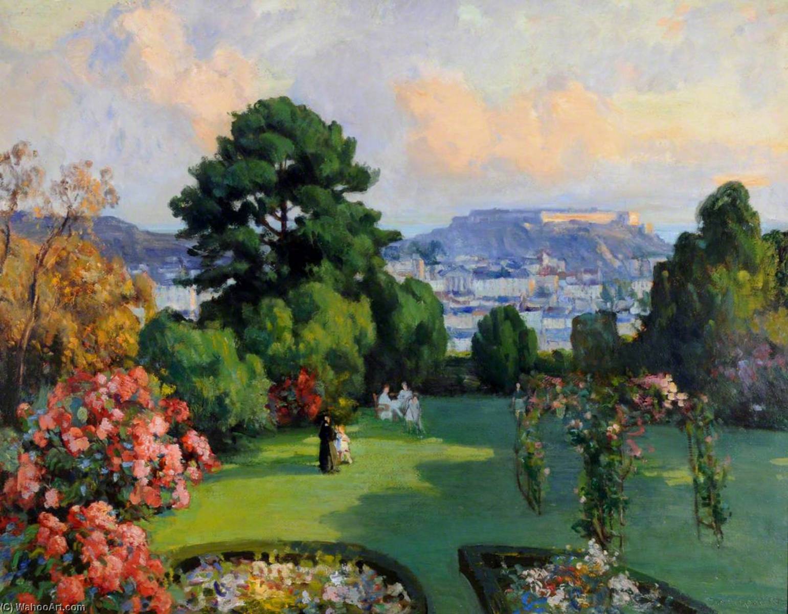 View Towards Fort Regent — Francis William Synge Le Maistre