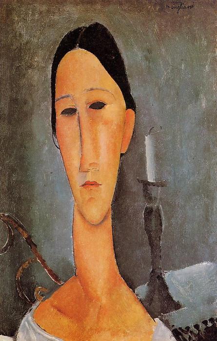 Porträt Von Anna Zborowska — Amedeo Modigliani