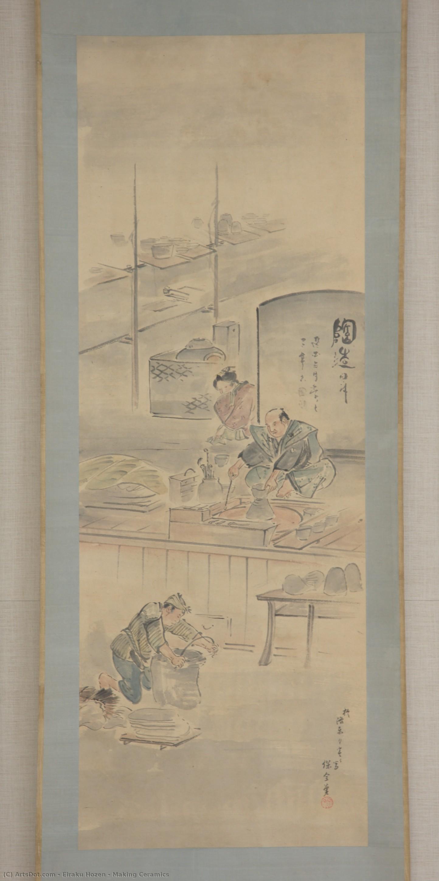 Making Ceramics — Eiraku Hozen