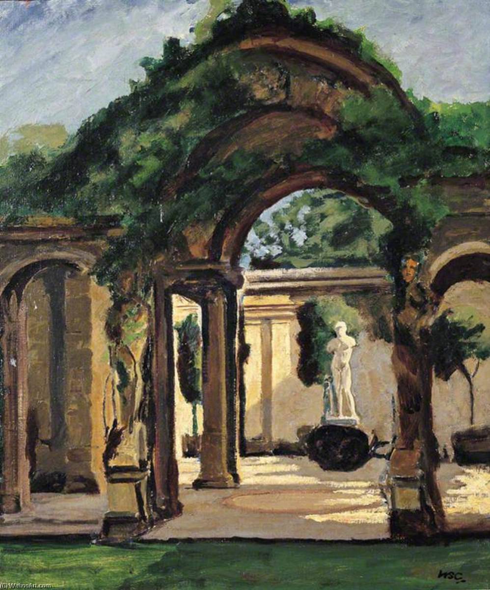 The Italian Garden At Hever Castle, Kent — Winston Spencer Churchill