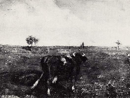 Summer's Fruitful Pasture, (painting) — Albert Pinkham Ryder
