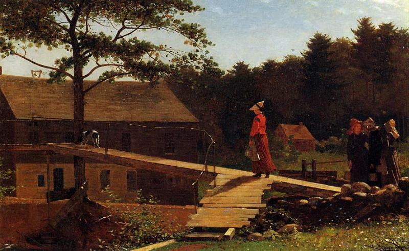 The Morning Bell (also Known As The Old Mill) — Winslow Homer