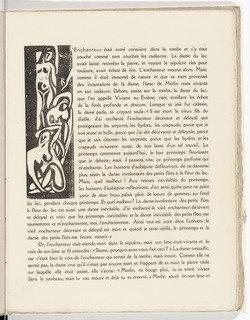 Pictorial Initial L (folio 6) From L'enchanteur Pourrissant — André Derain