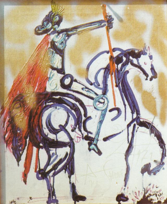 Trajan On Horseback, 1972 — Salvador Dalí