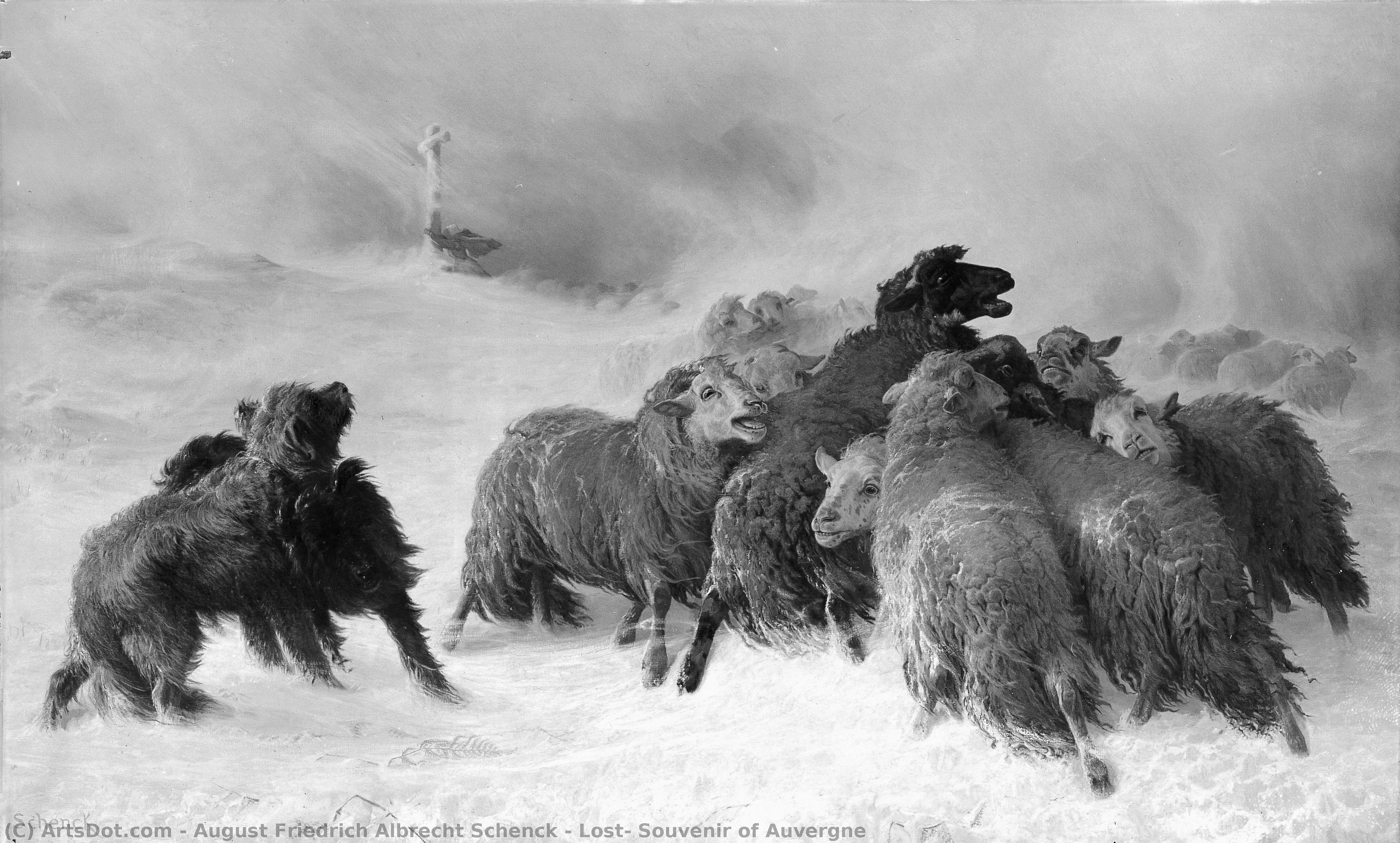 Lost: Souvenir Of Auvergne — August Friedrich Albrecht Schenck
