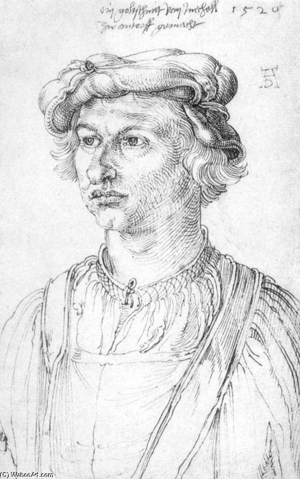 Portrait Of A Goldsmith From Mechelen — Albrecht Dürer