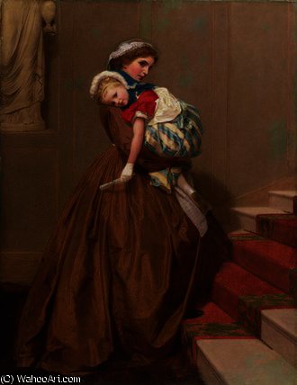 Miss Lily's Return From The Ball — James Hayllar