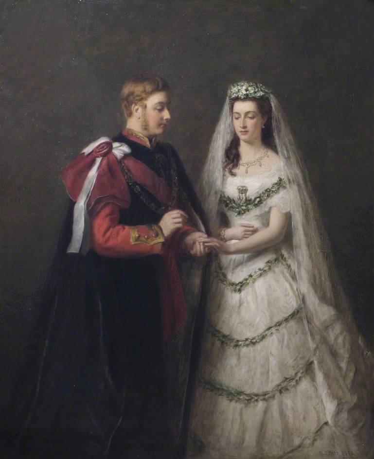 The Marriage Of The Prince And Princess Of Wales (later King Edward Vii And Queen Alexandra) — William Powell Frith