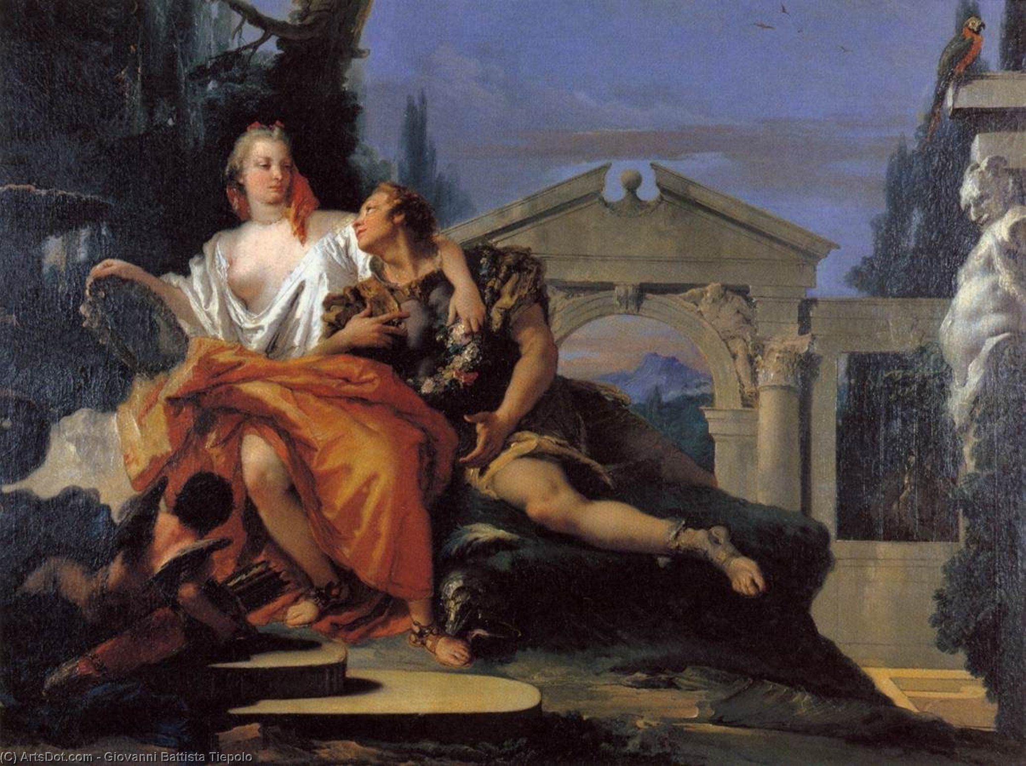 Rinaldo And Armida — Giambattista Tiepolo