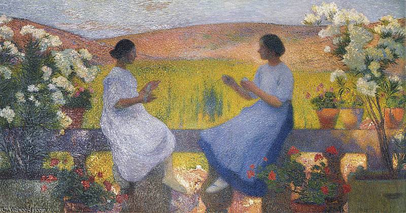 The Weaving Women — Henri Jean Guillaume Martin