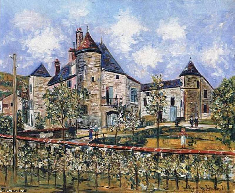 Chateau Dans Les Charentes — Maurice Utrillo