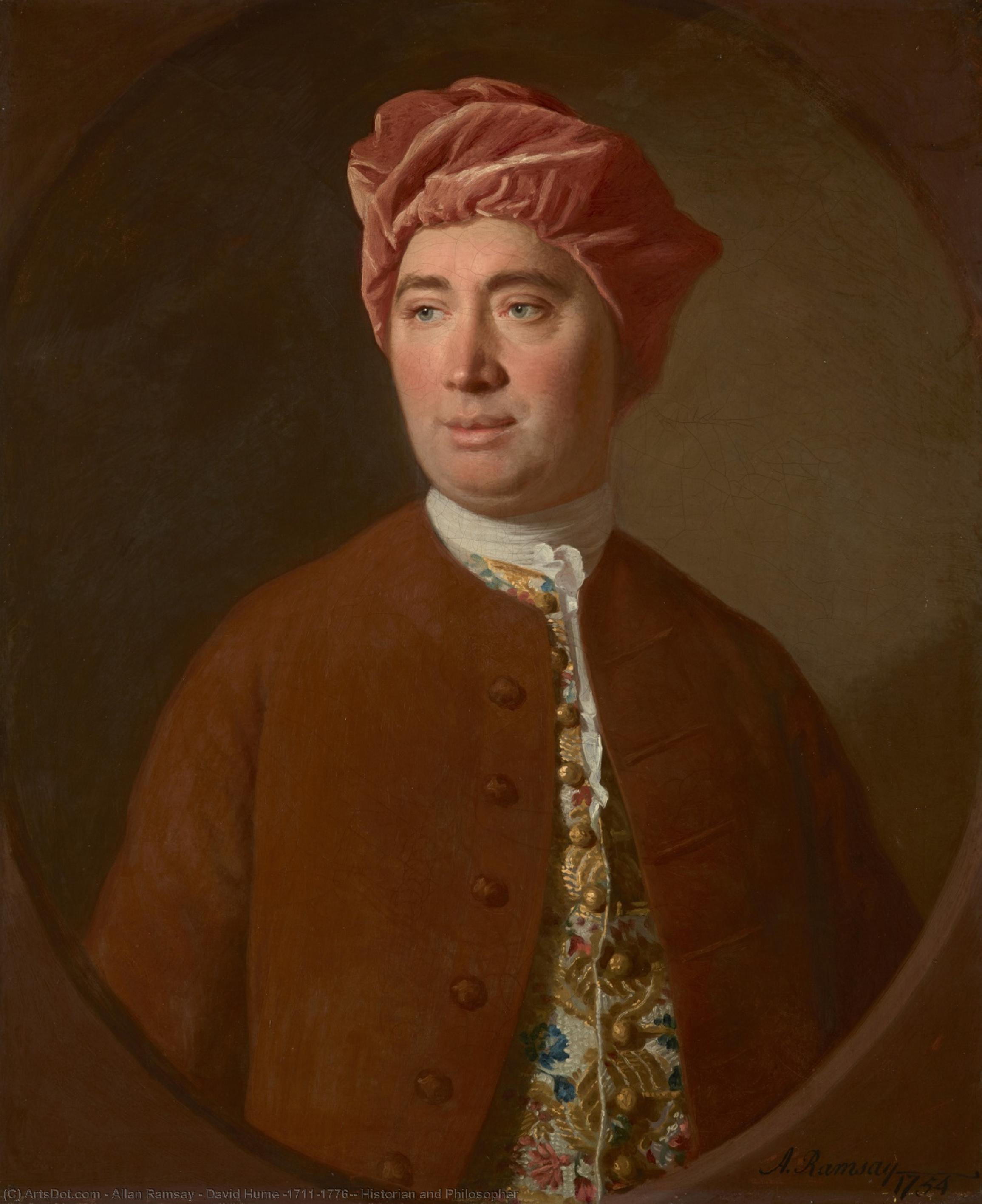 David Hume (1711–1776), Historian And Philosopher — Allen Ramsay
