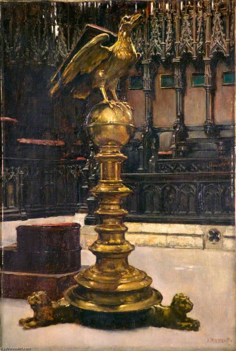 Lectern, Lincoln Cathedral — Alfred George Webster