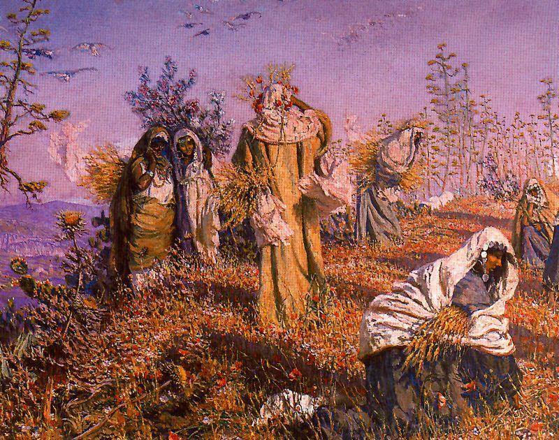 Las Espigadoras De Jericó — Antonio Muñoz Degrain