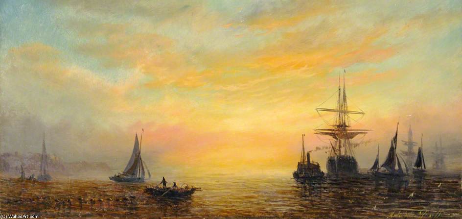 Sunset Scene — Adolphus Knell