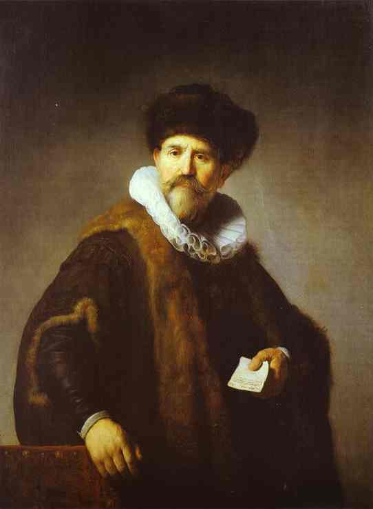 El Comerciante De Ámsterdam Nicolaes Ruts — Rembrandt Van Rijn