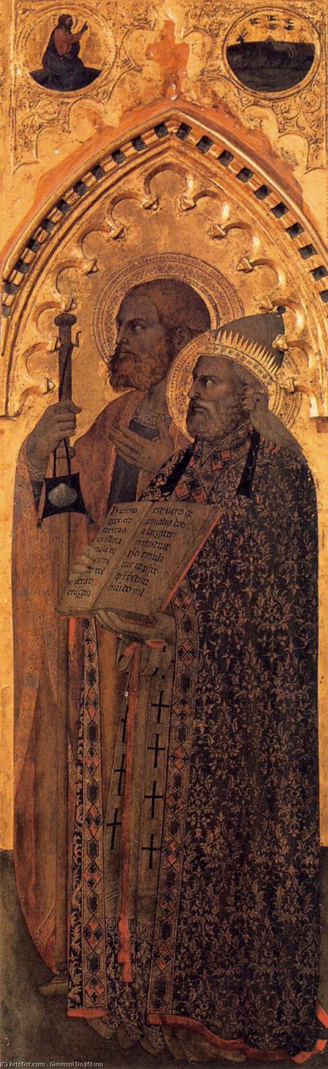Ognissanti Polyptych: Lateral Panel — Giovanni Da Milano