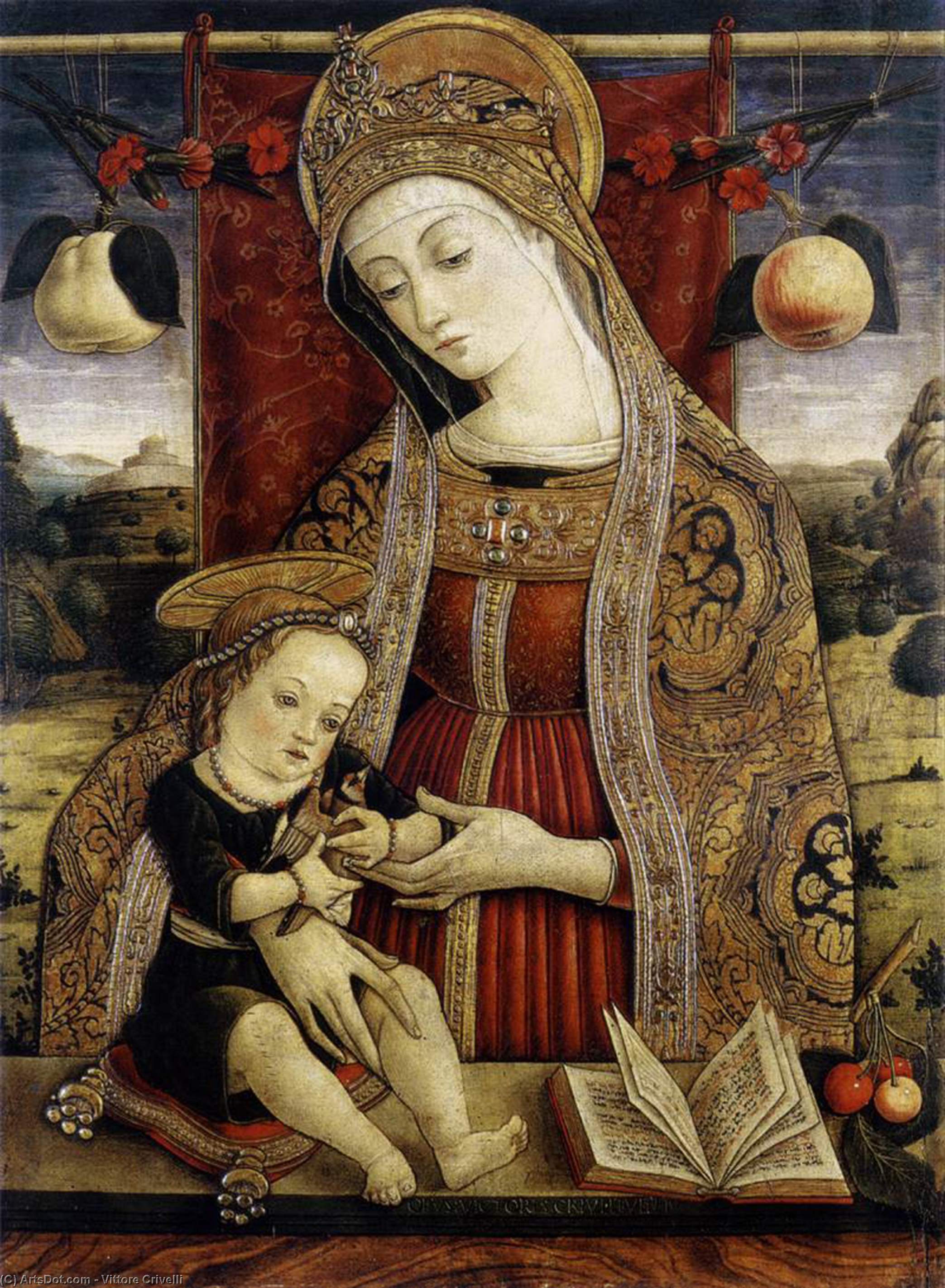 Madonna And Child — Vittore Crivelli