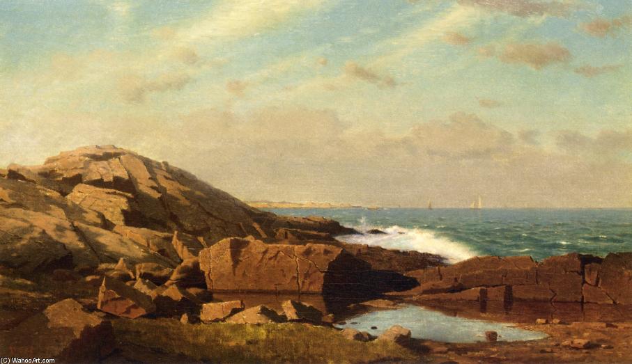 Indian Rock, Narragansett, Rhode Island — William Stanley Haseltine