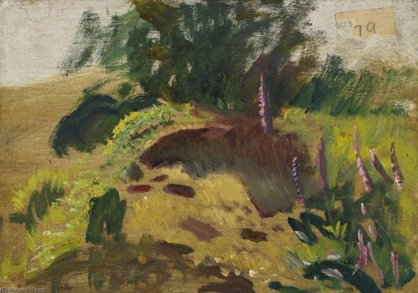 Un Paisaje Con Dedaleras — Sir Alfred James Munnings