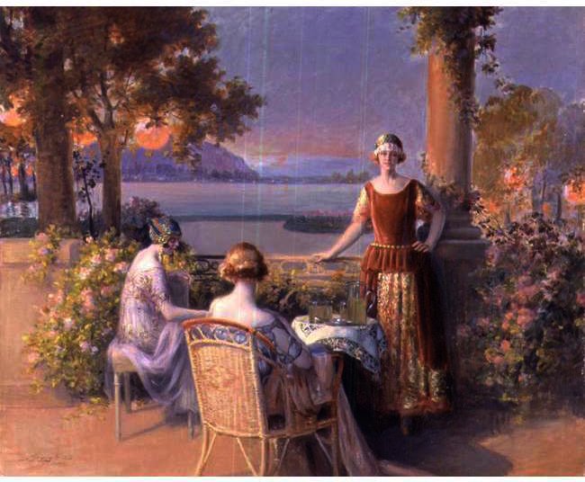 Sipping Lemonade By The Lake — Delphin Enjolras
