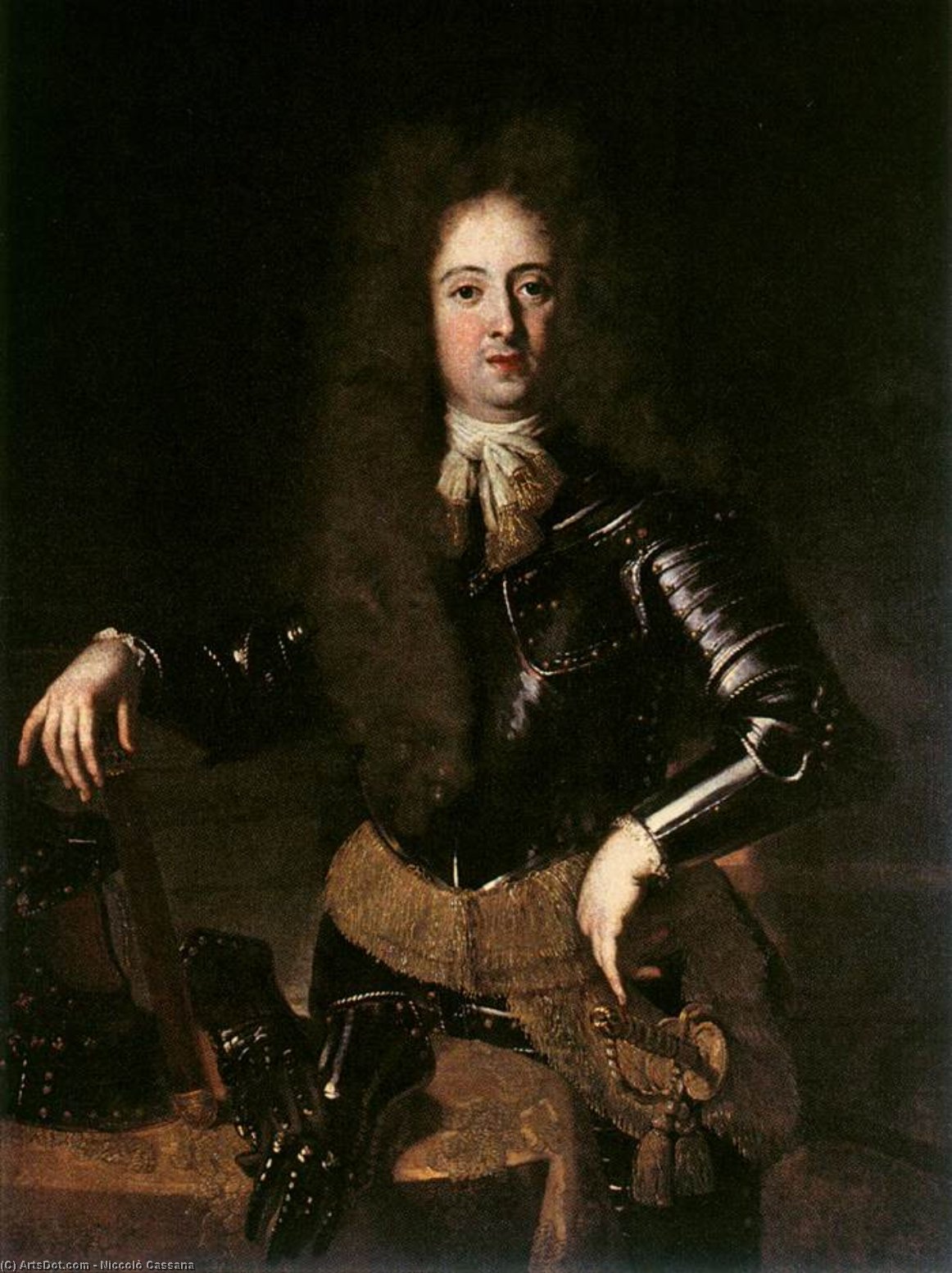 Portrait Of Grand Prince Ferdinando De' Medici — Niccolò Cassana