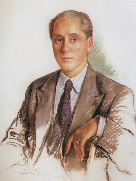 A Portrait Of Graf Platon Zubov — Zinaida Serebriakova