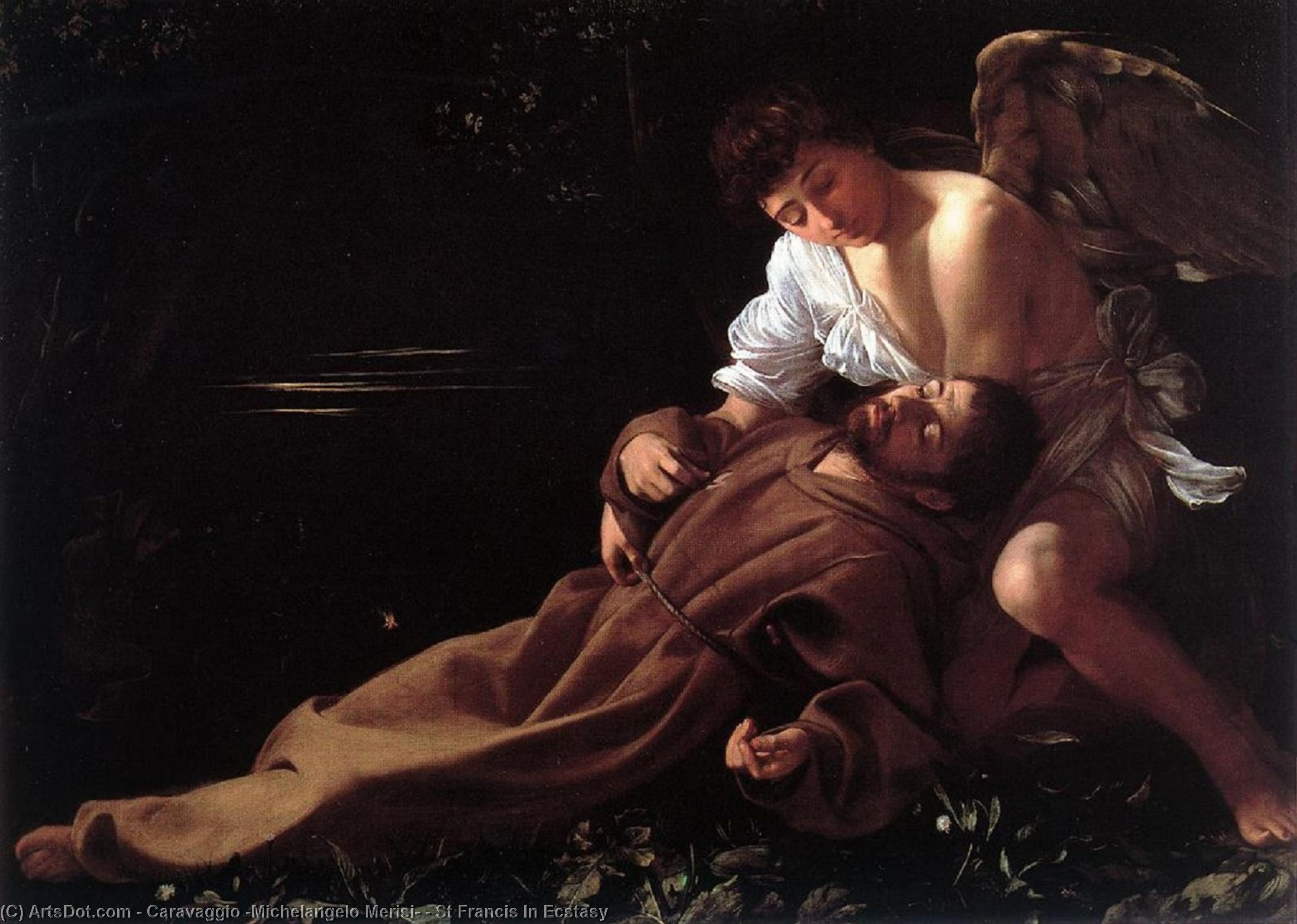 St Francis In Ecstasy — Каравађо