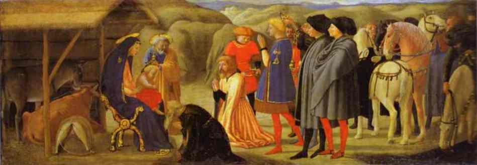 The Adoration Of The Magi — Masaccio