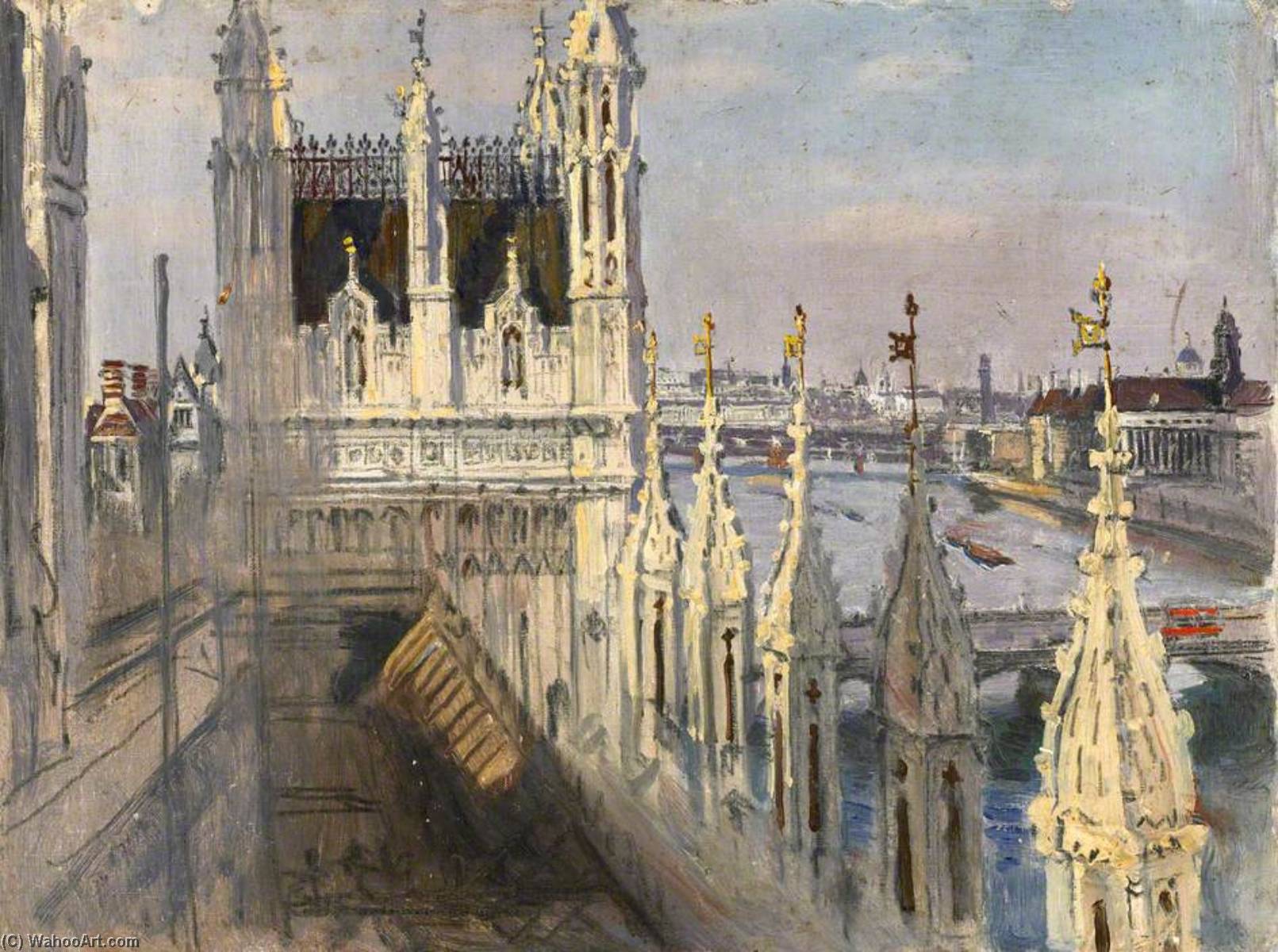 View From The Palace Roof — Frank O. Salisbury