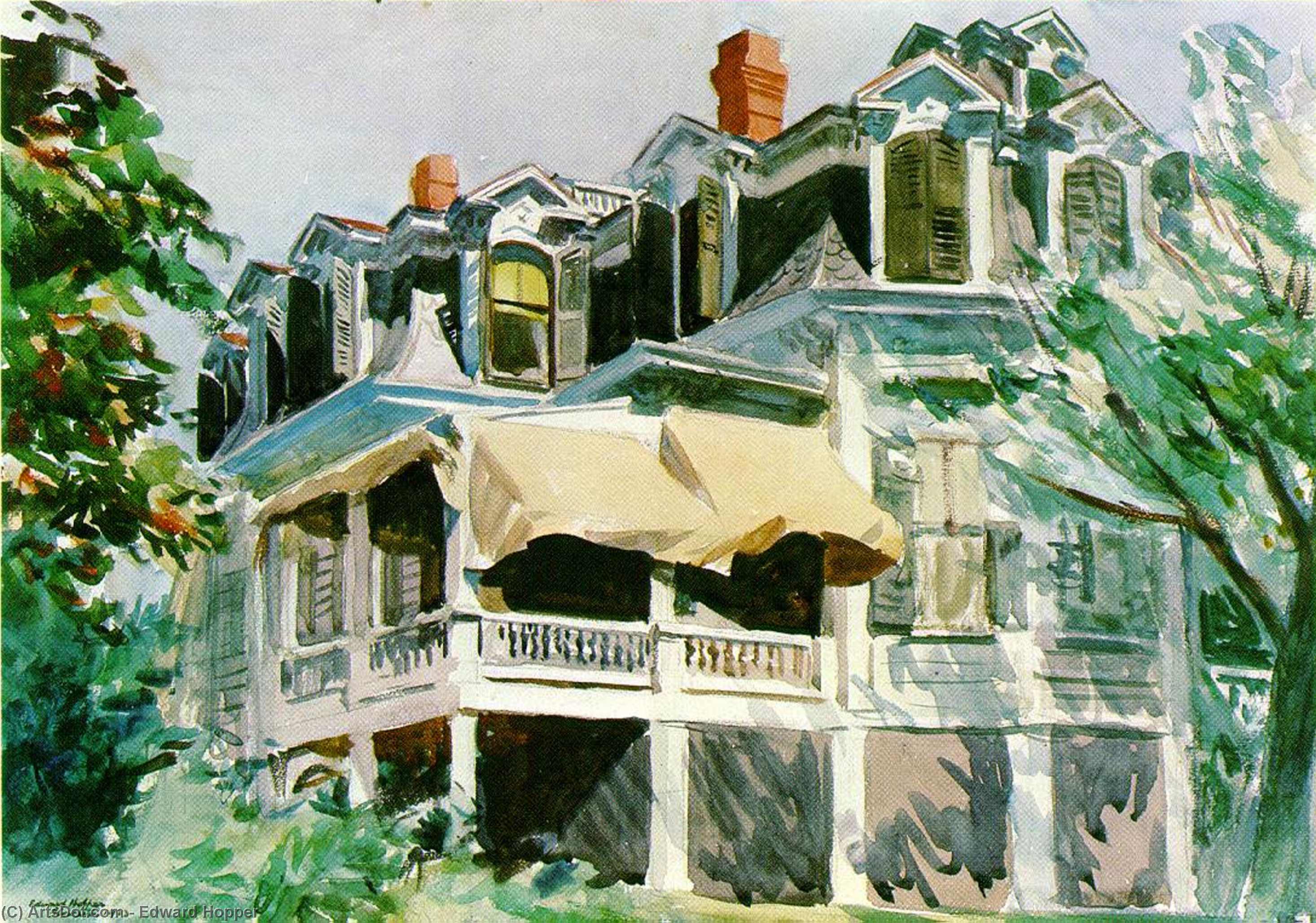 Mansard Roof — Эдвард Хоппер