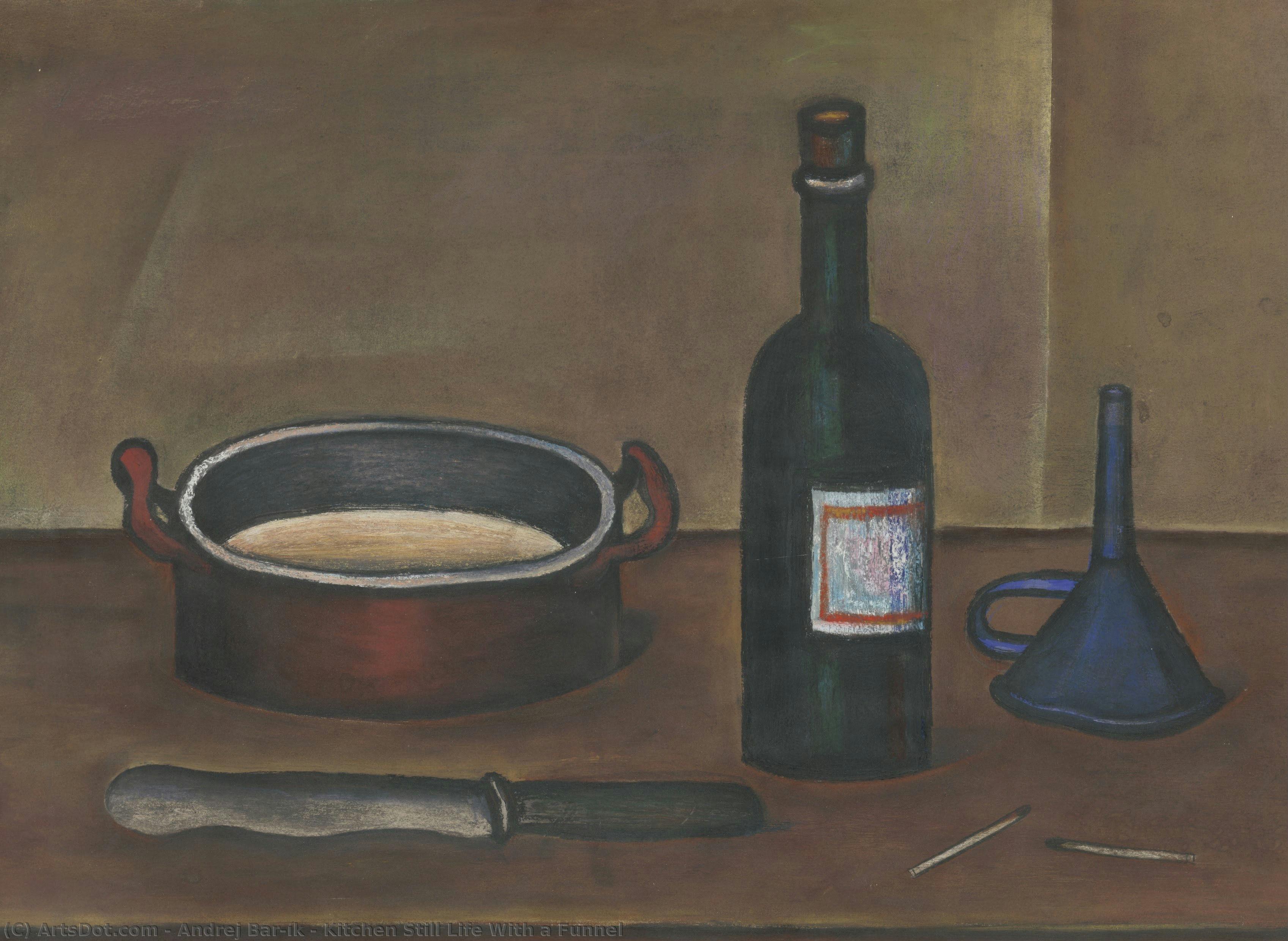 Kitchen Still Life With A Funnel — Andrej Barčík