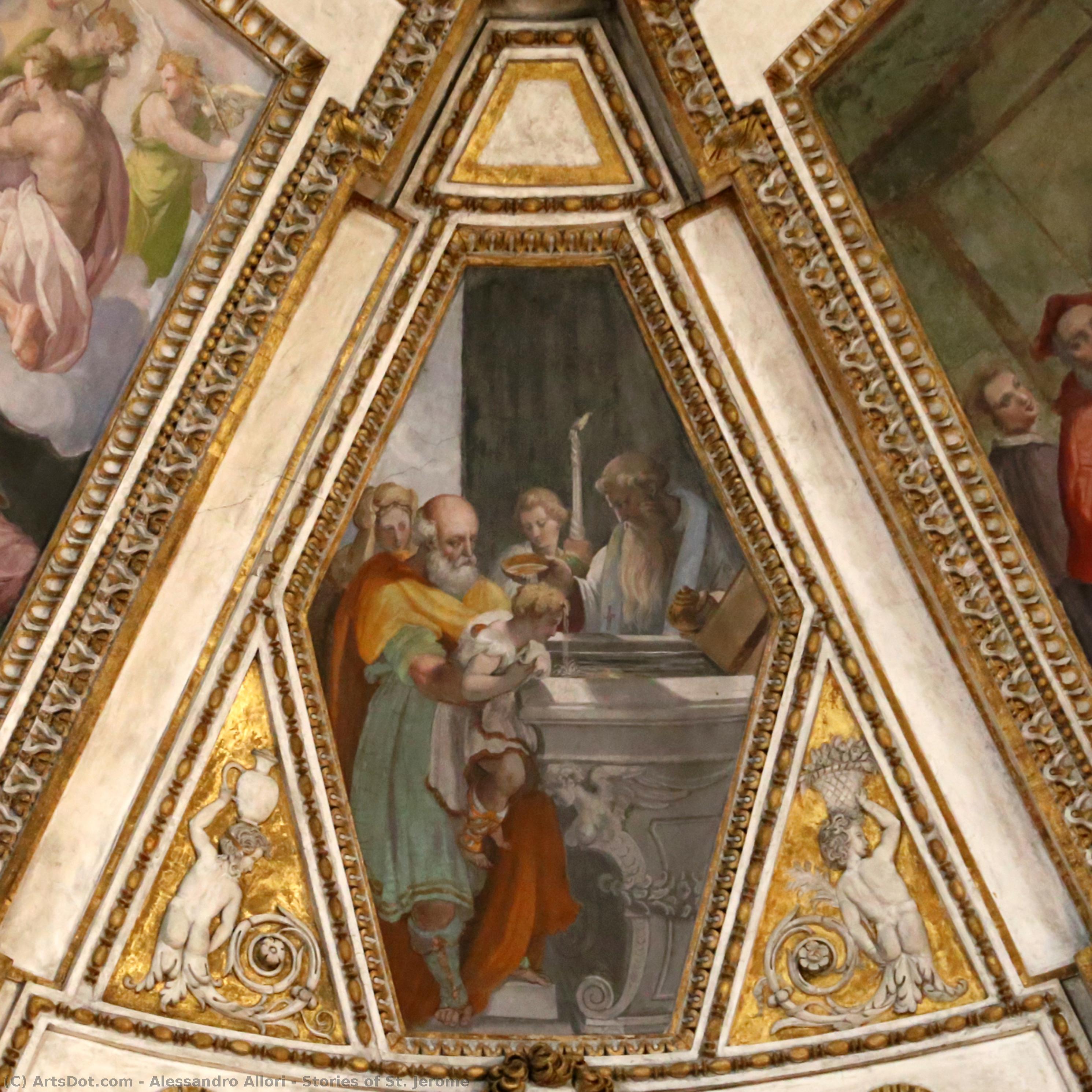 Stories Of St. Jerome — Alessandro Allori