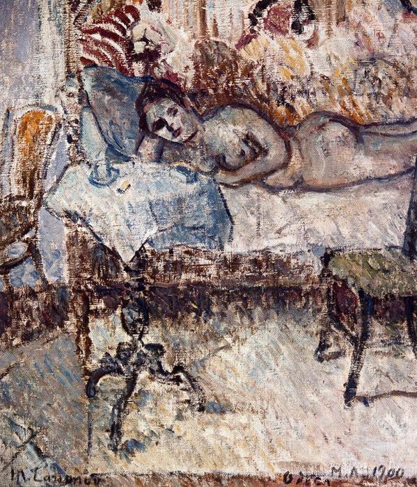 Reclining Nude — Mikhail Fiodorovich Larionov