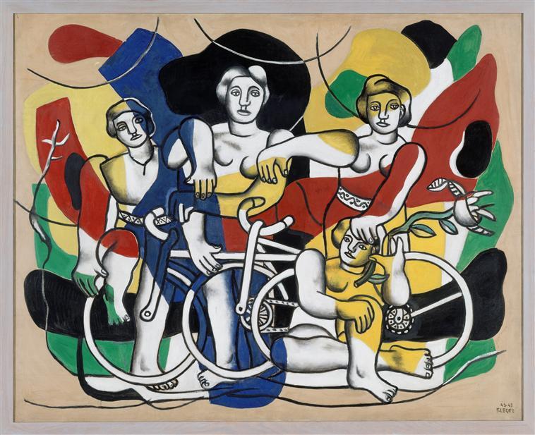 The Four Cyclists — Леже