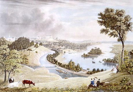 Richmond From The Hill Above The Waterworks — William James Bennett
