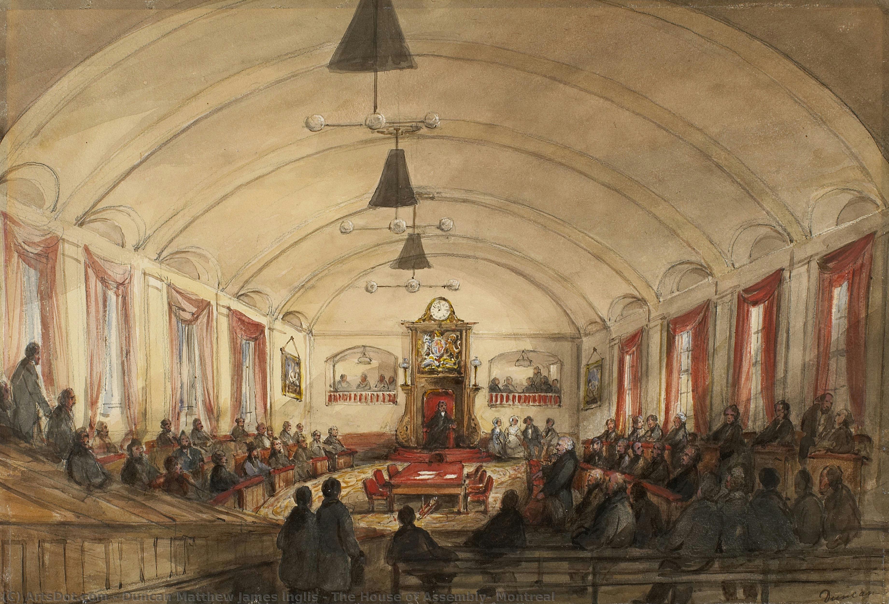 The House Of Assembly, Montreal — Duncan James