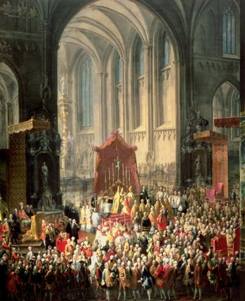 The Coronation Of Joseph Ii As Emperor Of Germany_2 — Martin Ii Mytens