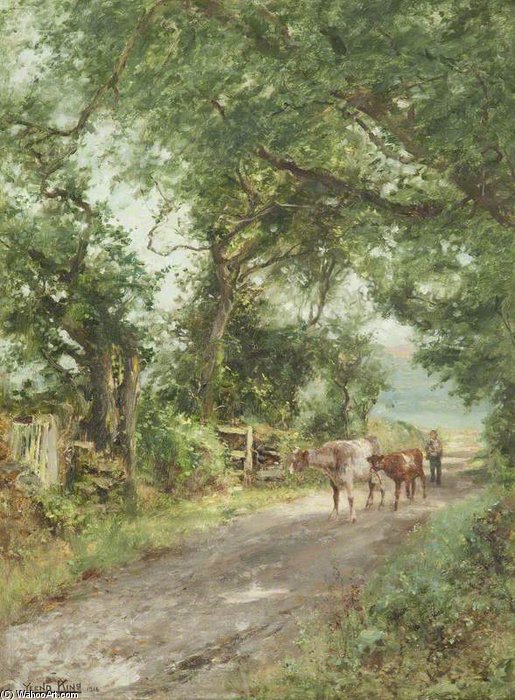 Curraghs, Ballaterson Near Ballaugh — Henry John Yeend King