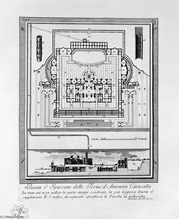 The Roman Antiquities, T. 1, Plate Xl — Giovanni Battista Piranesi