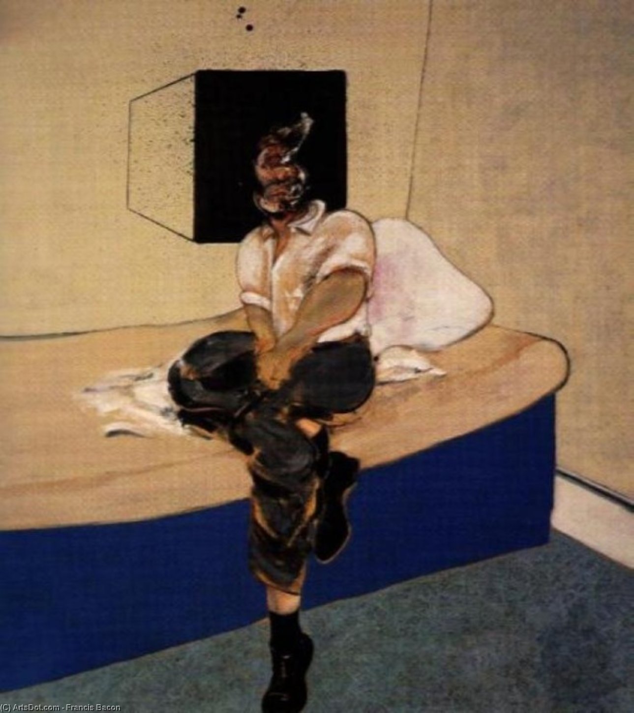 Study For A Self-portrait, 1964 — Френсис Бејкон