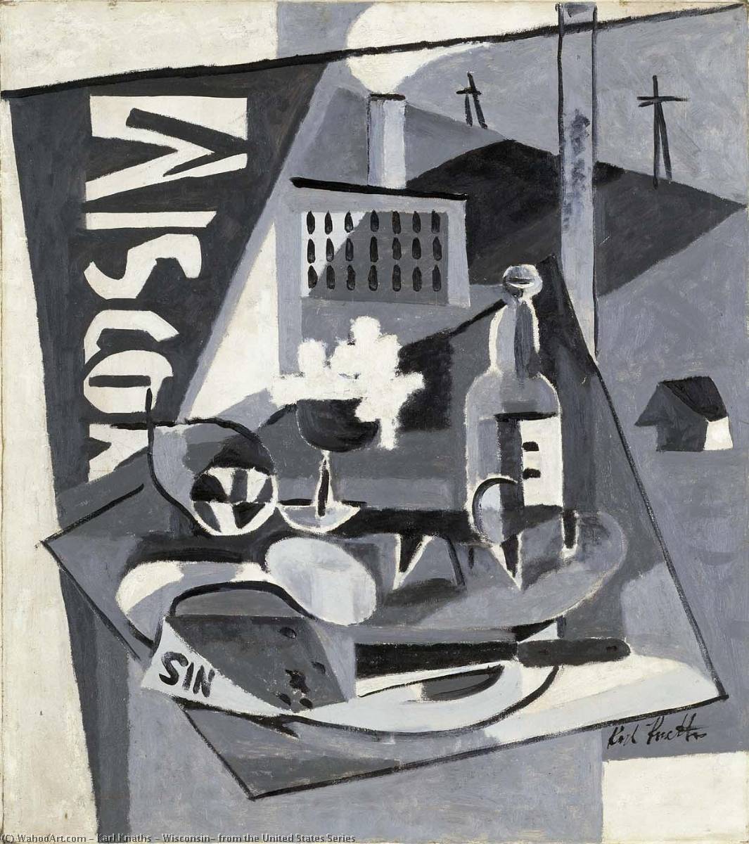 Wisconsin, From The United States Series — Karl Knaths