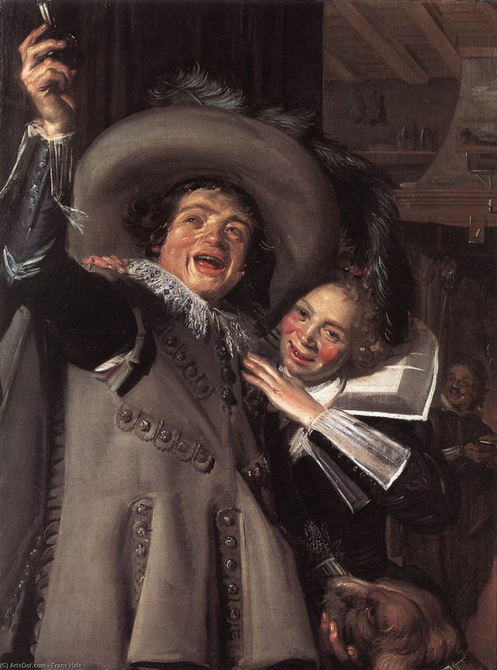 Jonker Ramp And His Sweetheart — Frans Hals I