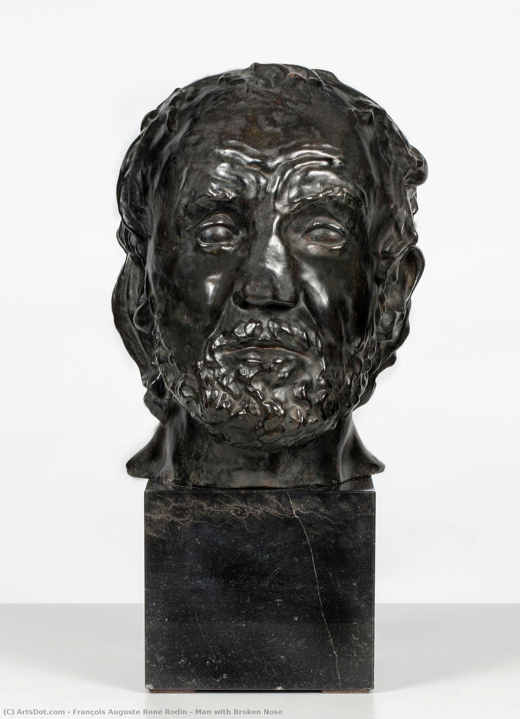 Man With Broken Nose — Огист Роден