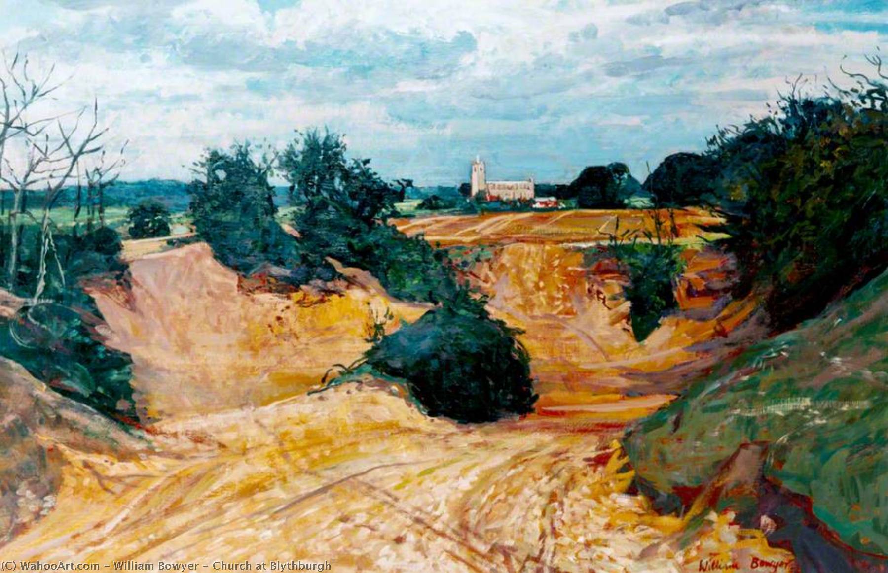 Church At Blythburgh — William Bowyer